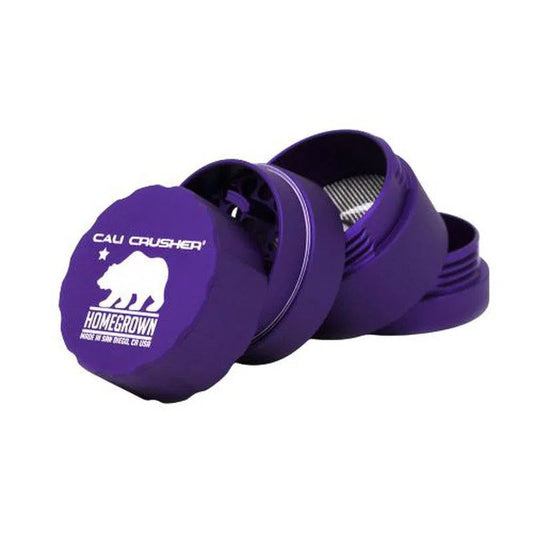 Cali Crusher® Homegrown Pocket Quick Lock 1.85" 4 Piece Hard Top Grinder-Cali Crusher-Purple-NYC Glass