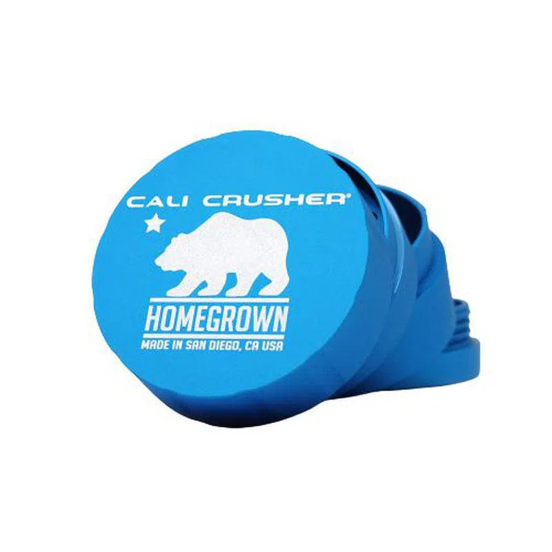 Cali Crusher® Homegrown Standard Quick Lock 2.35" 4 Piece Hard Top Grinder-Cali Crusher-Aquamarine-NYC Glass