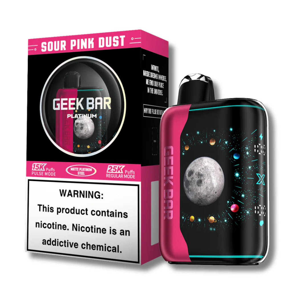 Geek Bar Pulse X Platinum Edition 25K – NYC GLASS 718