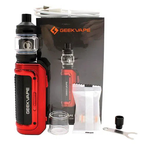 GeekVape Aegis M100 Mini 2 Starter Kit-GeekVape-Red-NYC Glass