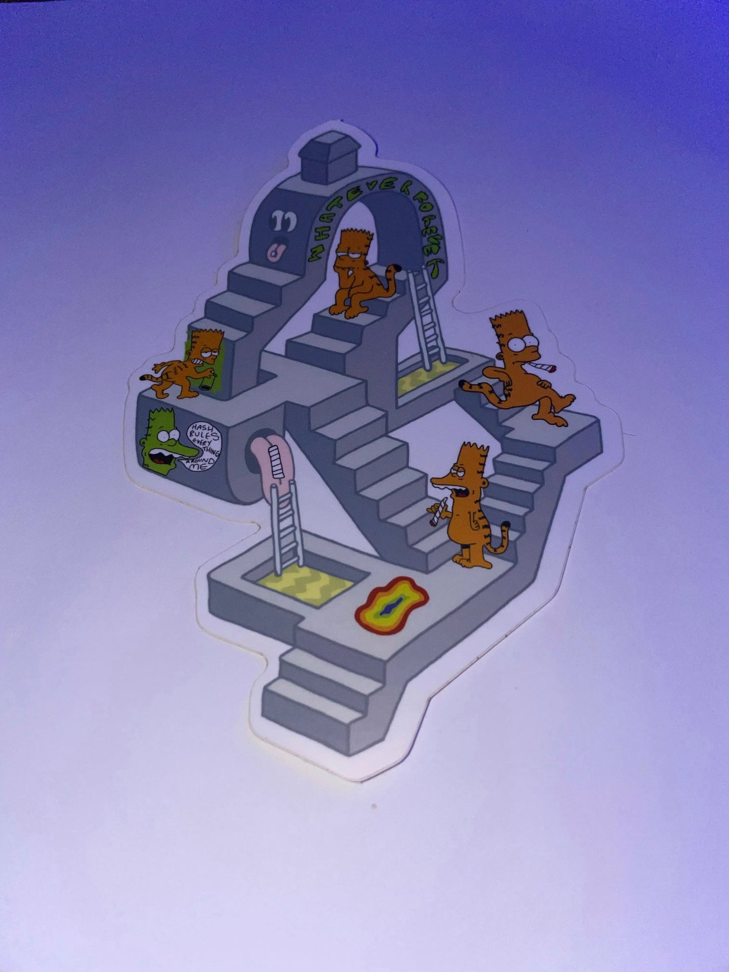 Gz1 BARTFIELD Stairway Sticker-Gz1-NYC Glass