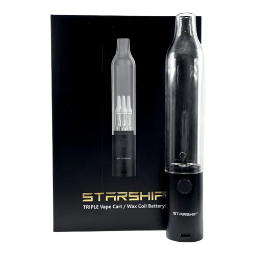 Hamilton Devices CCELL Starship Triple 510 Battery Bong NYC GLASS 718 Hamilton Devices CCELL Starship Triple 510 Battery Bong NYC GLASS 718