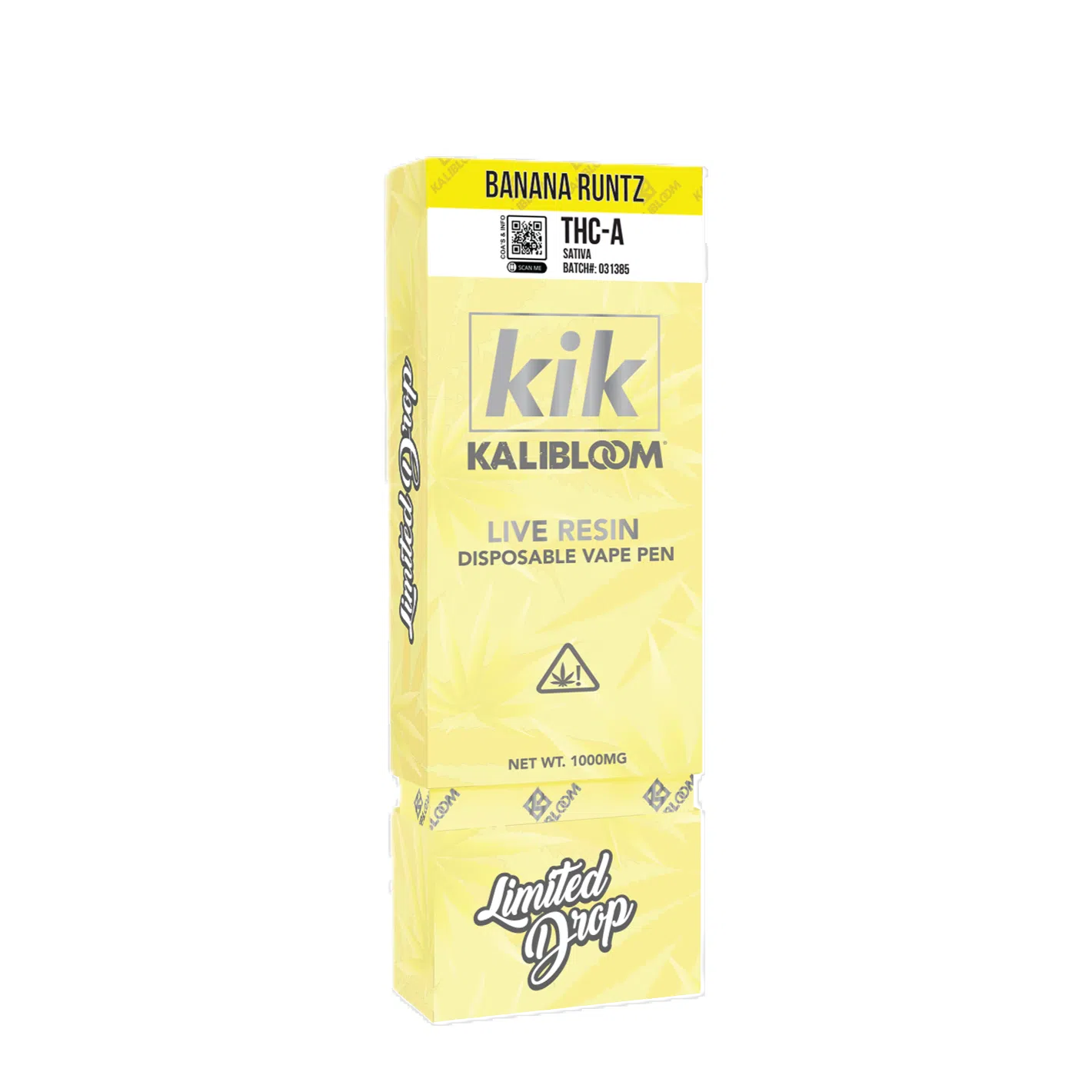 Kalibloom Kik 1000mg THC-A Live Resin Disposable (LIMITED DROP) – NYC Glass