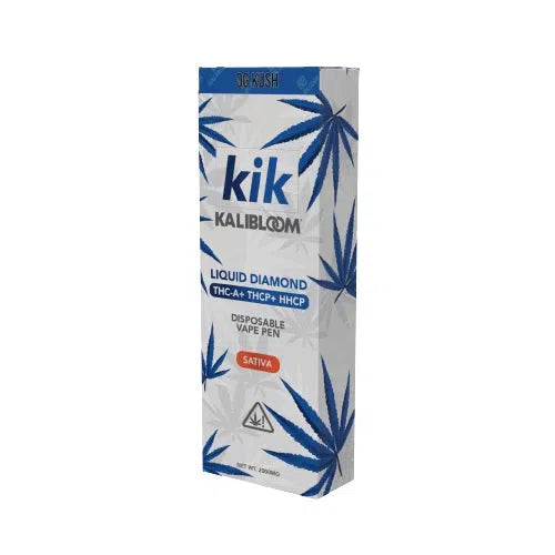 Kalibloom Kik Liquid Diamond (THC-A, THC-P, HHCP) 2000mg Disposable-Kalibloom-OG Kush (Sativa)-NYC Glass