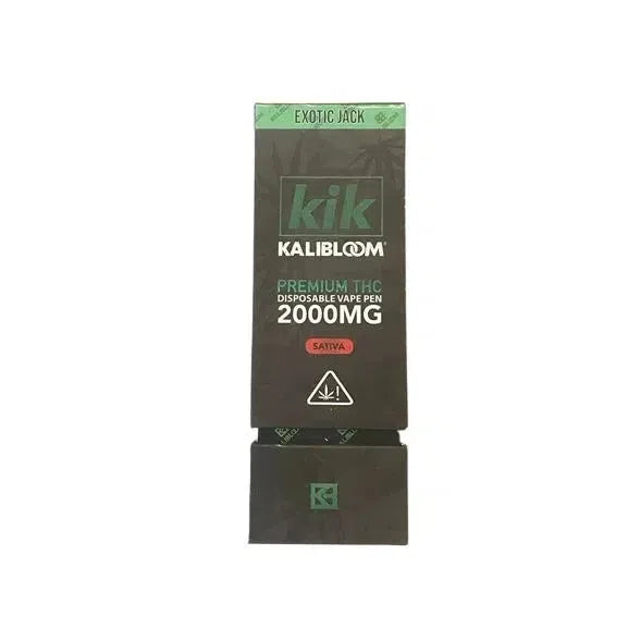 Kalibloom Kik Premium Legal THC 2000mg Disposable (Delta-8, CBN, HHC-P, THC-P, THC-V)-Kalibloom-Exotic Jack (Sativa)-NYC Glass