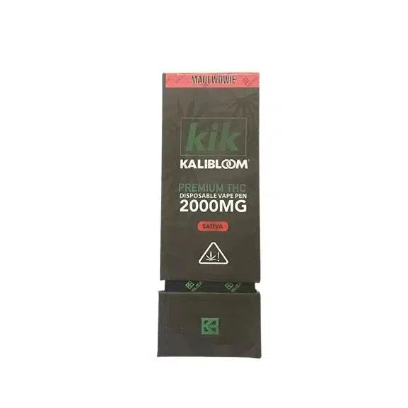Kalibloom Kik Premium Legal THC 2000mg Disposable (Delta-8, CBN, HHC-P, THC-P, THC-V)-Kalibloom-Maui Wowie (Sativa)-NYC Glass