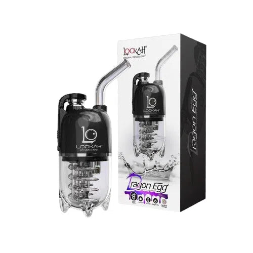 Lookah Dragon Egg Mini Portable E-Rig-Lookah-Black-NYC Glass