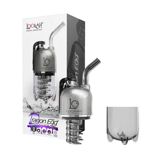 Lookah Dragon Egg Mini Portable E-Rig-Lookah-Gray-NYC Glass