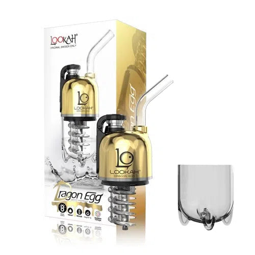 Lookah Dragon Egg Mini Portable E-Rig-Lookah-Royal Gold-NYC Glass