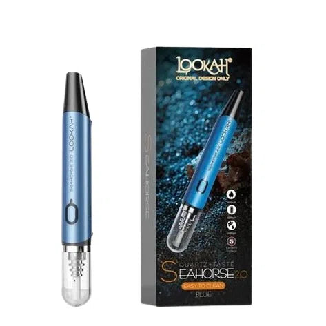 Lookah Seahorse 2.0 Electric Nectar Collector & 510 Battery-Lookah-Blue-NYC Glass