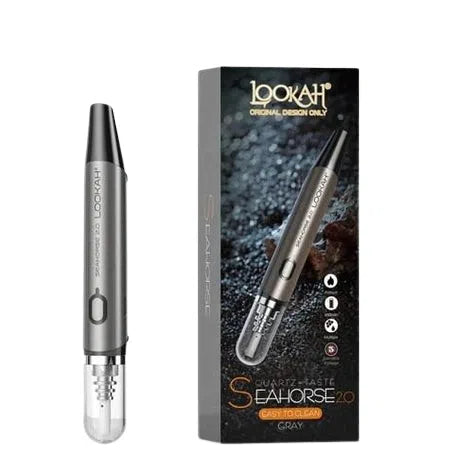 Lookah Seahorse 2.0 Electric Nectar Collector & 510 Battery-Lookah-Gray-NYC Glass