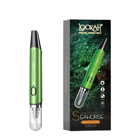 Lookah Seahorse 2.0 Electric Nectar Collector & 510 Battery-Lookah-Green-NYC Glass