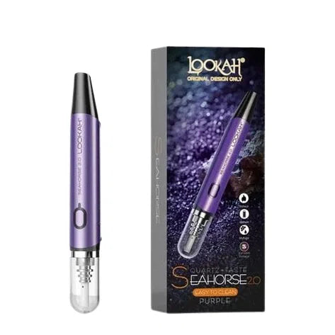 Lookah Seahorse 2.0 Electric Nectar Collector & 510 Battery-Lookah-Purple-NYC Glass