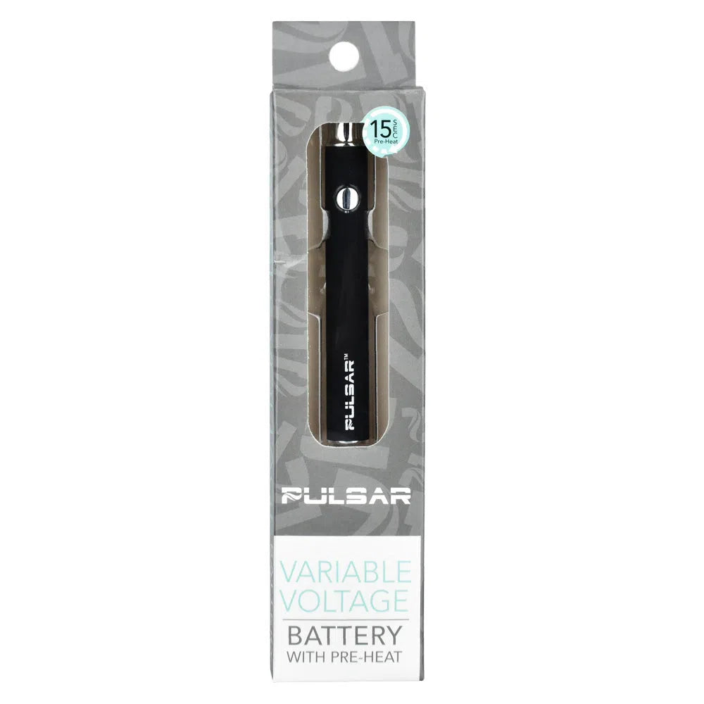 Pulsar Variable Voltage Vape Pen 510 Battery Black-Pulsar-NYC Glass