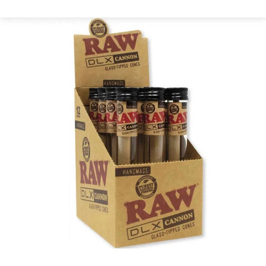 RAW DLX Cannon Glass Tipped Cone-RAW-Full box-NYC Glass