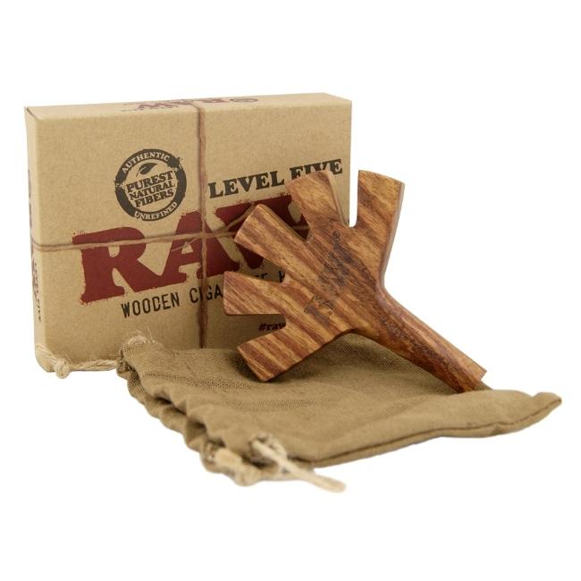 RAW Level 5 Wooden Cigarette Holder-RAW-NYC Glass