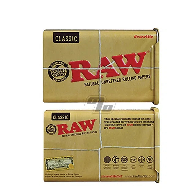 Raw Metal Tin - Slide Top-RAW-NYC Glass