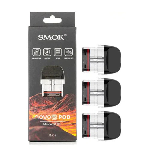 smok novo mesh pod SMOK Novo 5 Pods Mesh 0.7 MTL 3pk – NYC GLASS 718