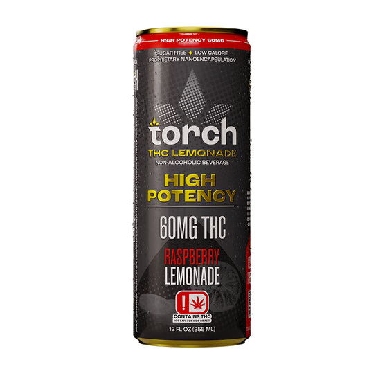Torch High Potency THC Seltzer 12oz 4pk-Torch-NYC Glass