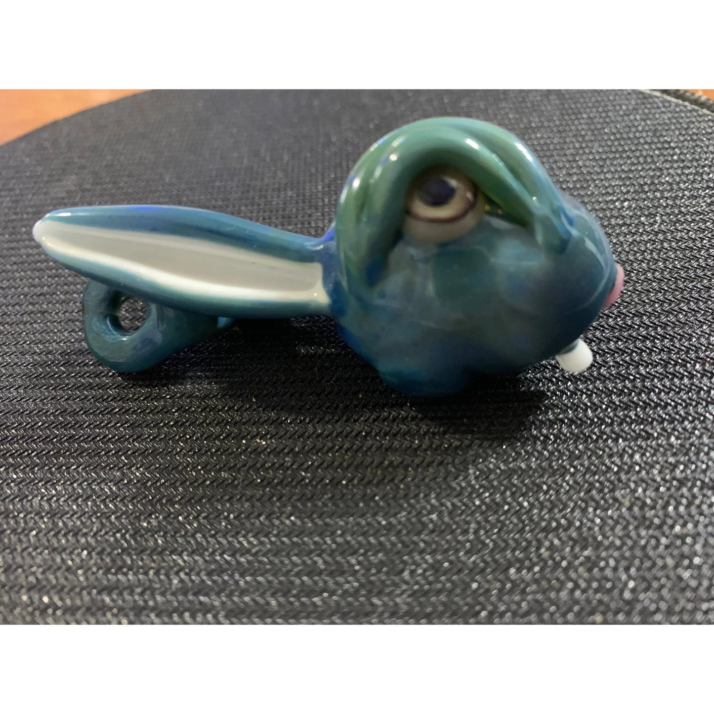 Vibe Glass 2017 (Cadet Blue) Pendant-Vibe Glass-NYC Glass