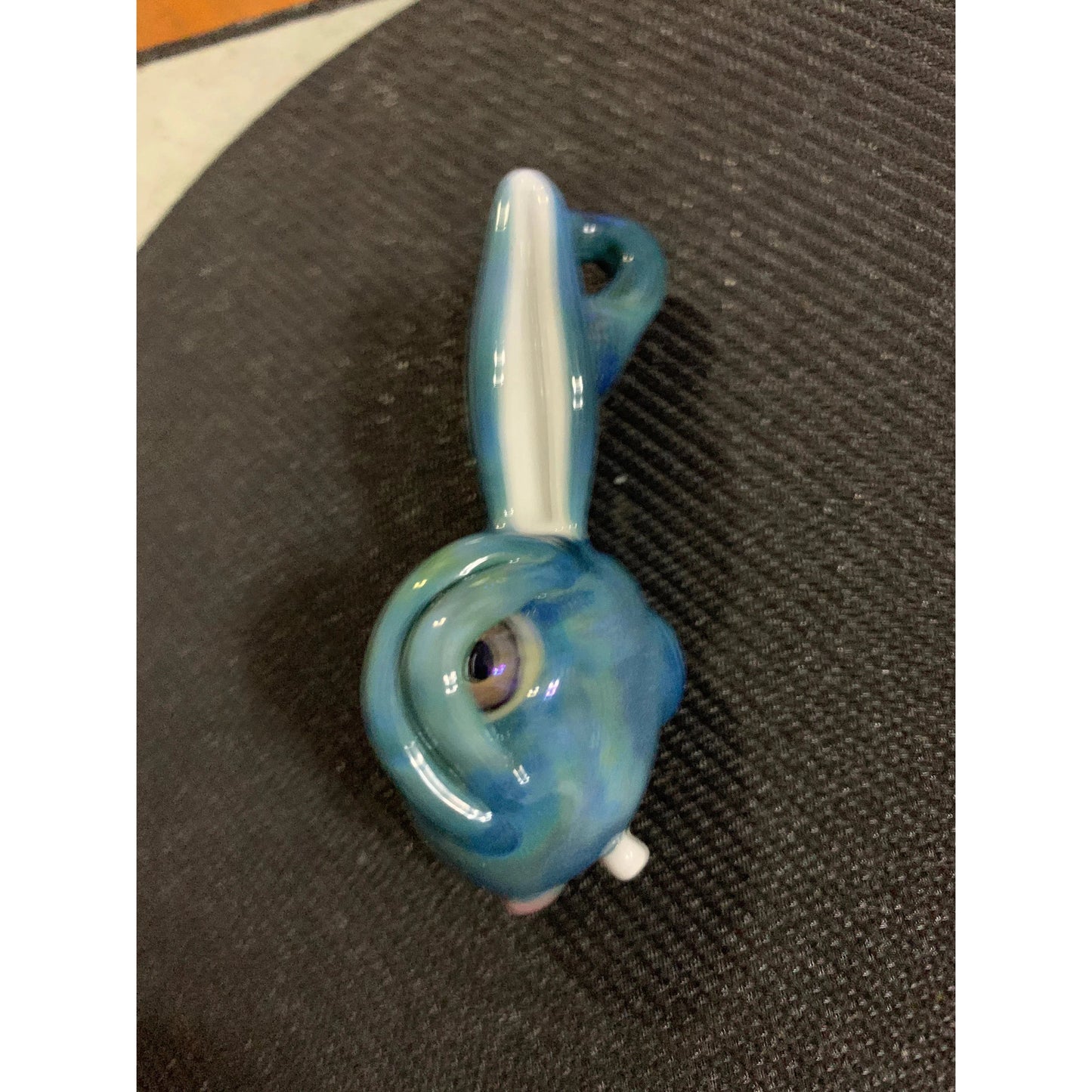 Vibe Glass 2017 (Cadet Blue) Pendant-Vibe Glass-NYC Glass
