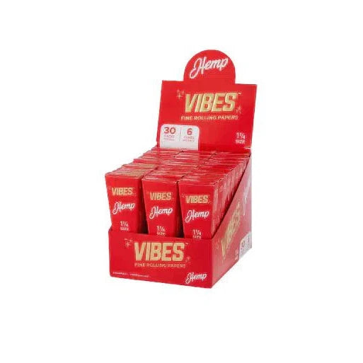 Vibes 1 1/4 Coffin Cone - 30pk Box-Vibes-Hemp-NYC Glass