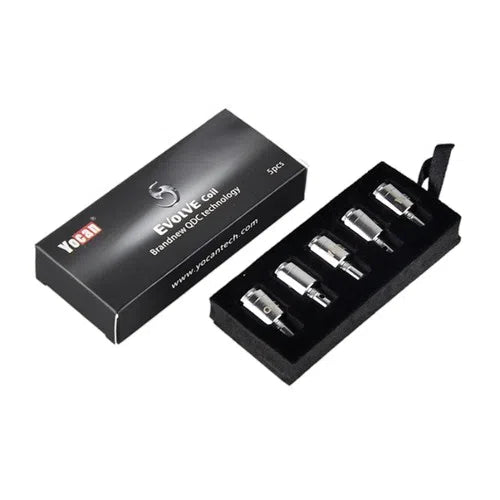 Yocan Evolve Pandon Dual Quartz Coil 5pk-Yocan-NYC Glass