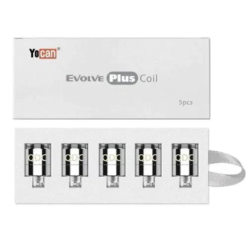 Yocan Evolve Plus Dual Quartz Coil 5Pk-Yocan-NYC Glass