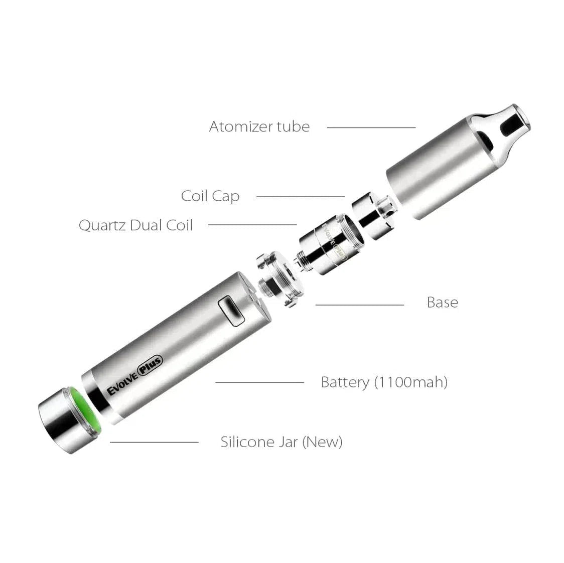 Yocan Evolve Plus Wax Vaporizer Kit-Yocan-NYC Glass