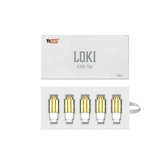 Yocan Loki and Falcon Mini Replacement XTAL Tips 5 Pack-Yocan-NYC Glass