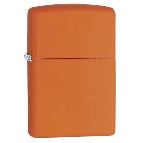Zippo Matte Windproof Lighters-Zippo-Orange Matte-NYC Glass