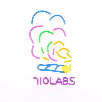 710 Labs Neon Signs - LIMITED EDITION-710 Labs-MINI SMOKE LED-NEON-NYC Glass