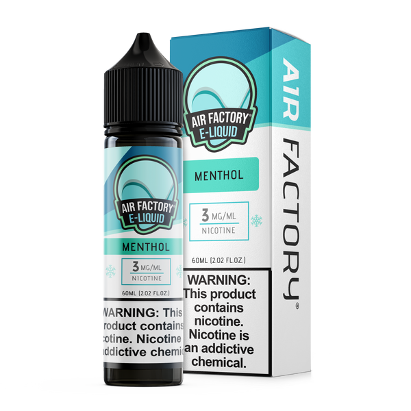 Air Factory Freebase E-Juice 60ml-Air Factory-Menthol-3mg-NYC Glass