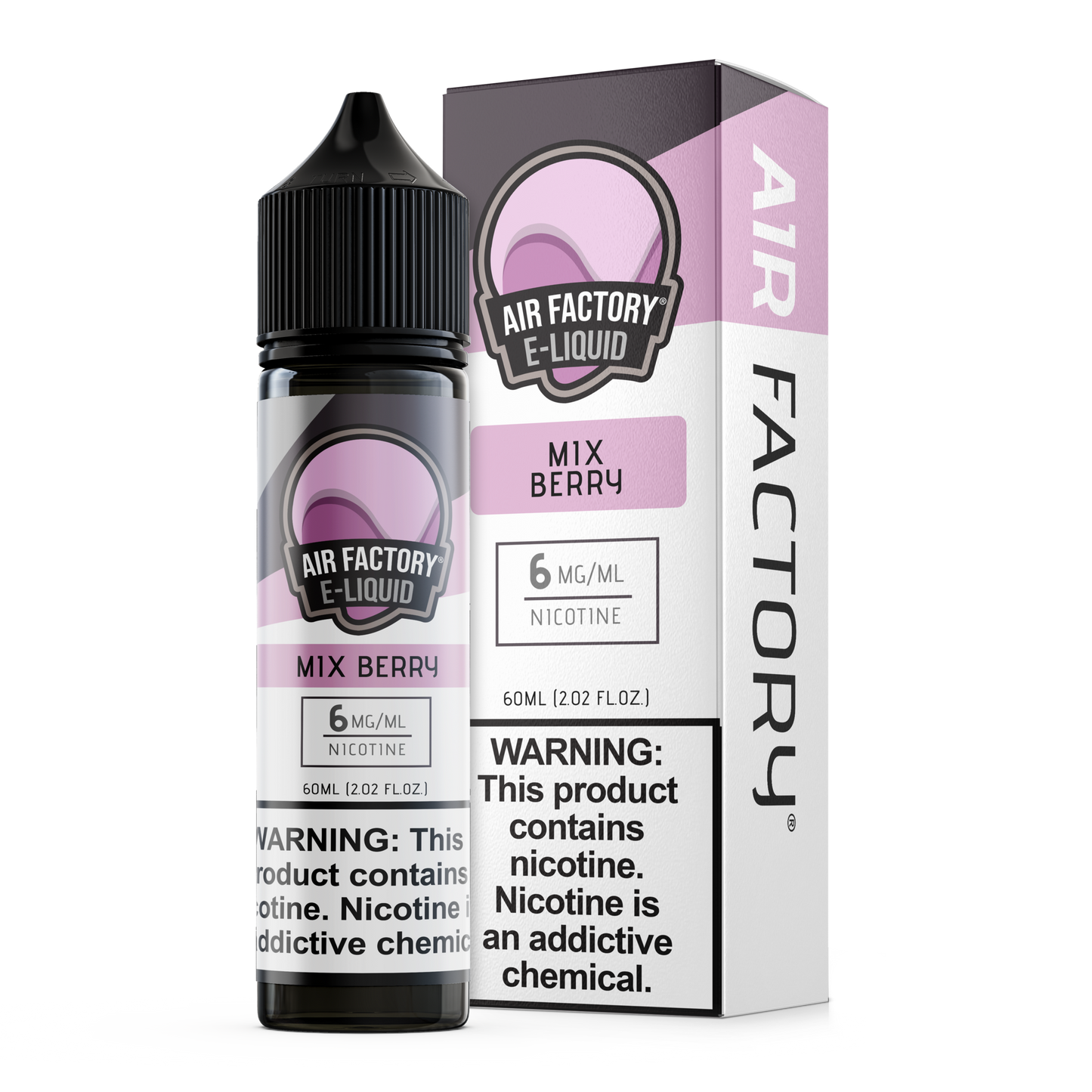 Air Factory Freebase E-Juice 60ml-Air Factory-Mix Berry-3mg-NYC Glass