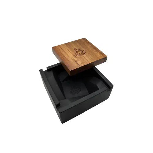 BRNT Designs Briq Concrete Ash Tray-BRNT-Black-NYC Glass