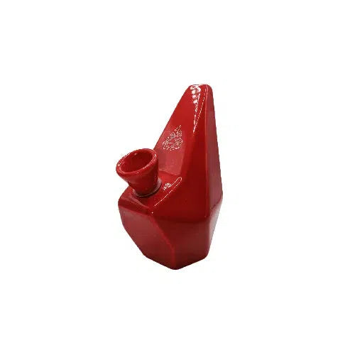 BRNT Designs Polygon Water Pipe-BRNT-Red-NYC Glass