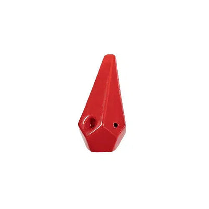 BRNT Designs Prism Ceramic Hand Pipe-BRNT-Red-NYC Glass