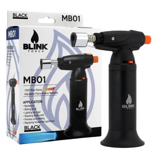 Blink Torch Lighter MB01-Blink Torch-Black-NYC Glass