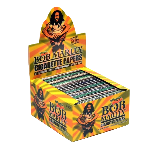 Bob Marley King Size Rolling Papers 50ct-Bob Marley-NYC Glass