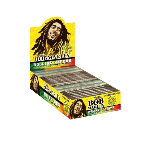 Bob Marley Pure Hemp Rolling Papers 1 1/4"-Bob Marley-NYC Glass