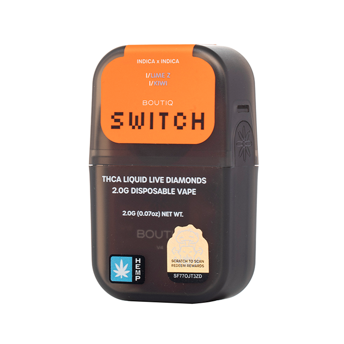 Boutiq Live Resin THCA Disposable-boutiq-• Lime Z(I) + Kiwi(I)-NYC Glass