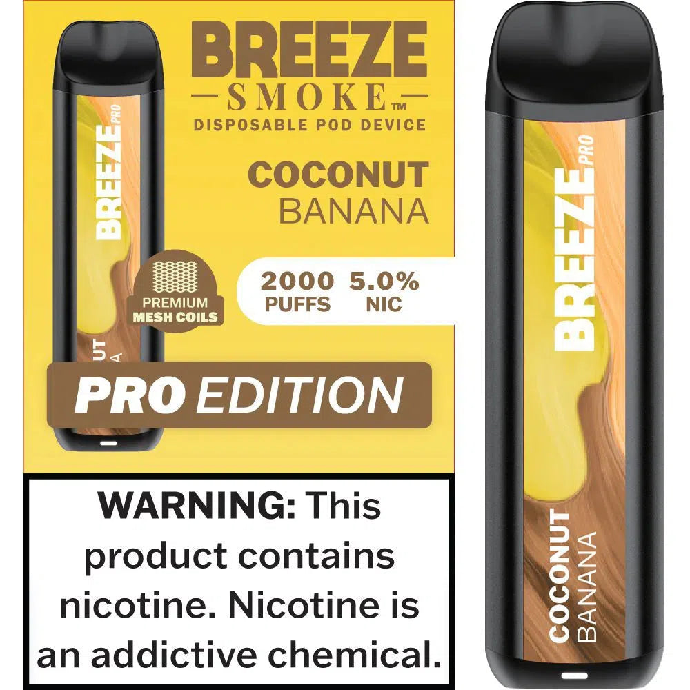 Breeze Pro 2000 Puff Disposable Vape 5% Nicotine | NYC GLASS 718 Breeze Pro 2000 Puff Disposable Vape 5% Nicotine | NYC GLASS 718