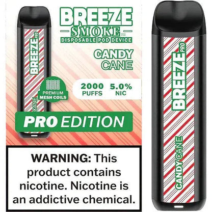 Breeze Pro 2000 Puff Nicotine Disposable - Full Box NYC GLASS 718 Breeze Pro 2000 Puff Nicotine Disposable - Full Box NYC GLASS 718
