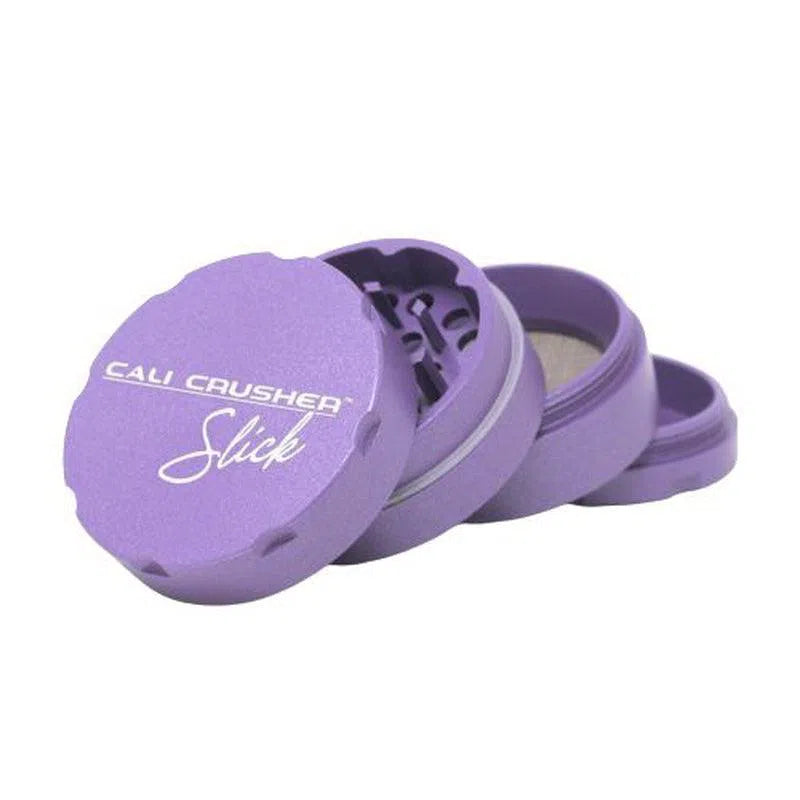 Cali Crusher® O.G. Slick 2" 4 Piece Non Stick Hard Top Grinder-Cali Crusher-Purple-NYC Glass