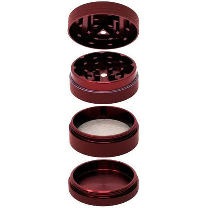 Cali Crusher® Powder Coated 2" 4 piece Matte Finish Hard Top Grinder-Cali Crusher-NYC Glass