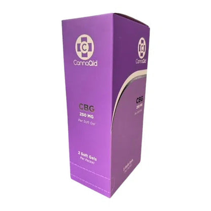 CannaAid CBG Soft Gel Capsules 500mg 2pk-CannaAid-NYC Glass