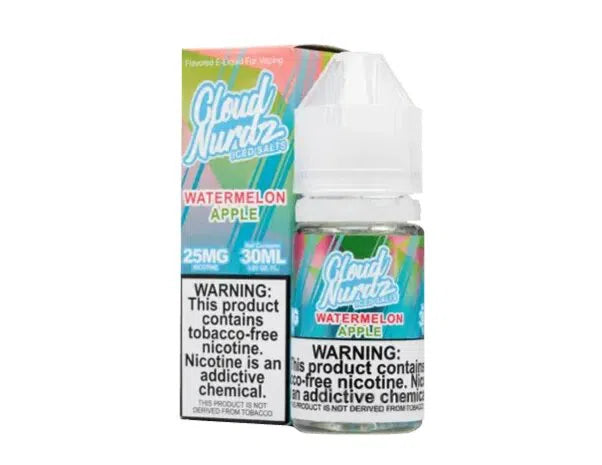 Cloud Nurdz Salts Tobacco-Free 30ml E-Juice-Cloud Nurdz-Blue Raspberry Lemon 50mg-NYC Glass