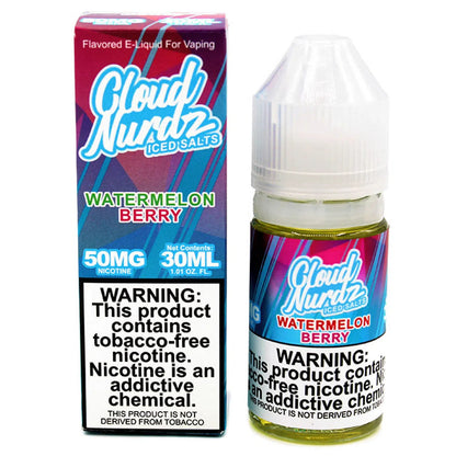 Cloud Nurdz Salts Tobacco-Free 30ml E-Juice-Cloud Nurdz-NYC Glass