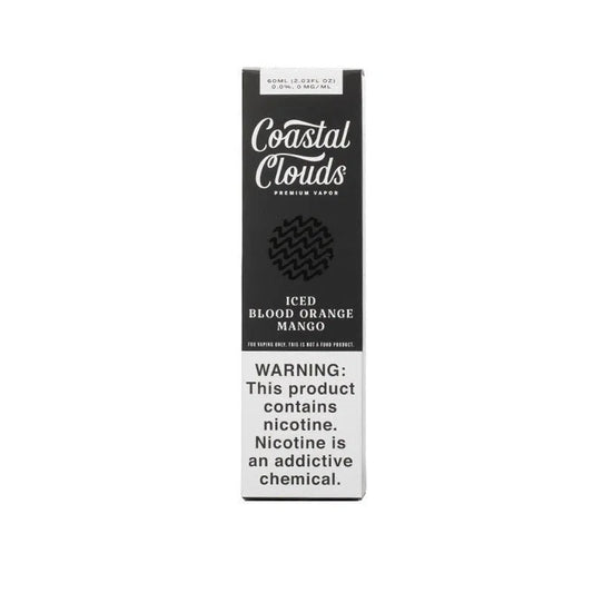 Coastal Clouds 0mg 60ml E-Juice-Coastal Clouds-Iced Blood Orange Mango-NYC Glass