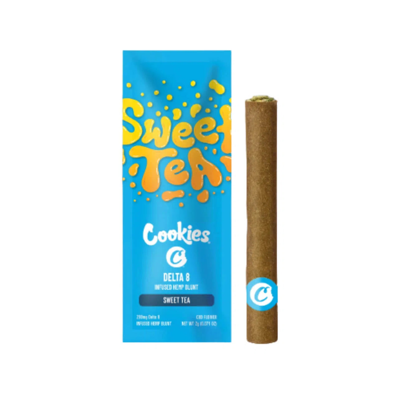 Cookies Delta 8 2g 200mg Pre-Rolled Blunt Sweet Tea-Cookies-NYC Glass